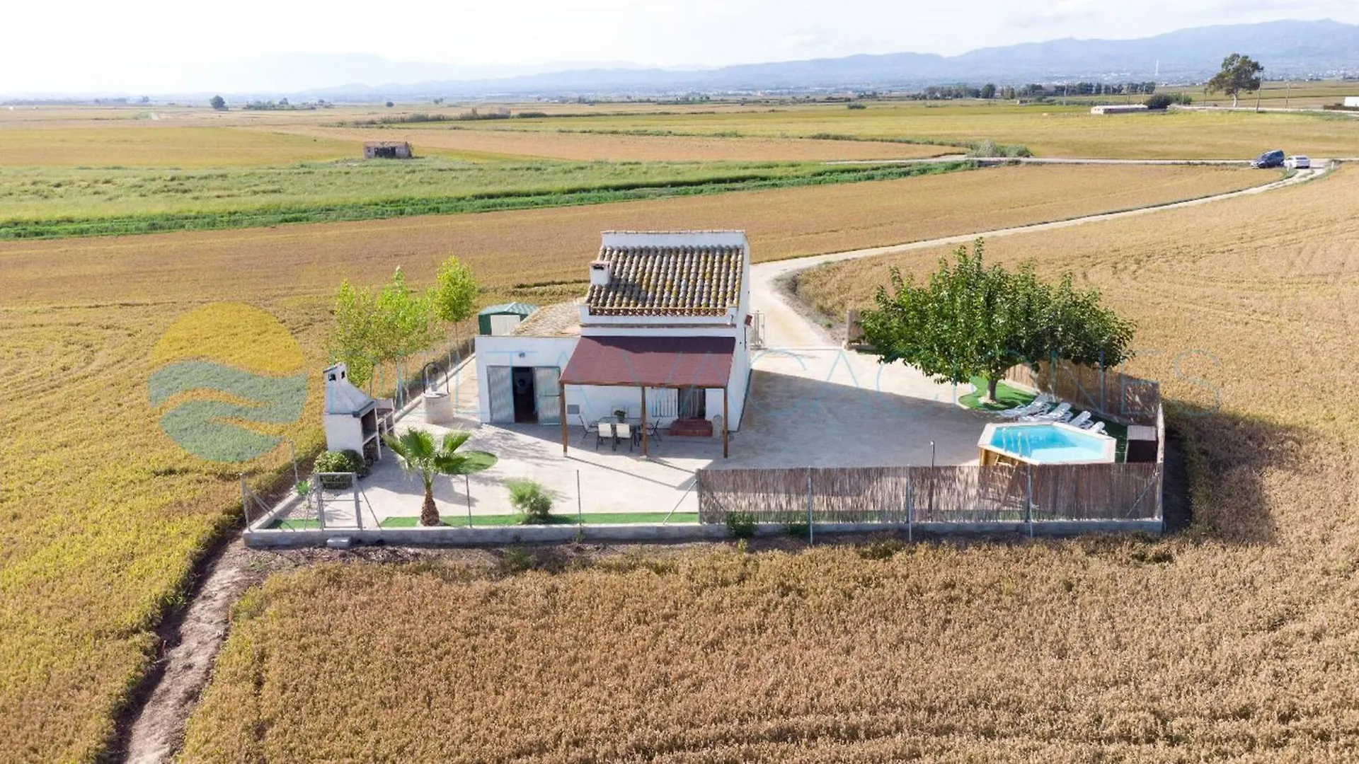 Illa - Casa rural aislada con piscina y cerca playa de la Marquesa Deltebre España